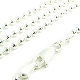 シルバー925*SILVER925シルバーボールチェーン【3mm玉】60cmの画像