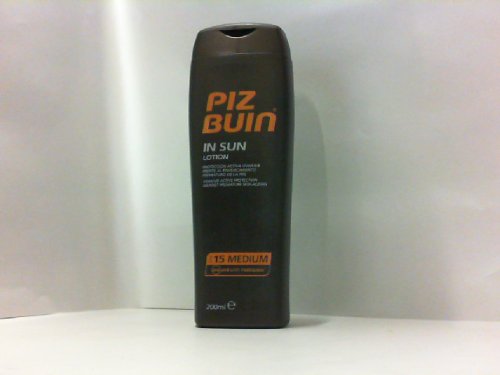Cr&egrave;me solaire PIZ BUIN LOTION IN SUN SFP 15 Moyen - Pr&auml;sentation : flacon - Kapazit&auml;t : 20 Preisvergleich