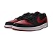 Air Jordan 1 Retro Low OG Bred Black Varisty Red Sail