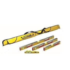 Stabila Type 196 Non-Magnetic 48/"24"/16"/Torpedo Combo with Case