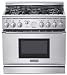 Thermador : PRL366EG 36 Pro Grand Gas Range Stainless Steel