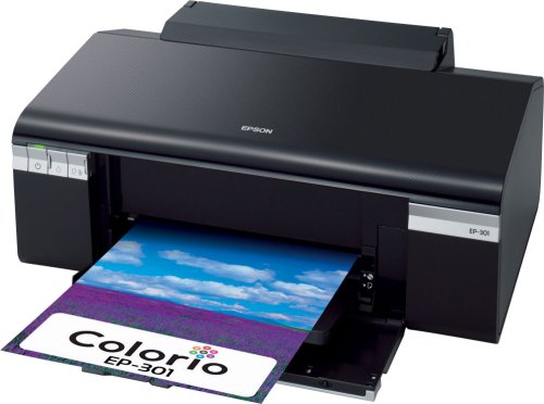 Cover image : EPSON Colorio インクジェットプリンタ 6色染料インク EP-301