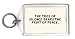 The tree of silence bears the fruit of peace. Keychain