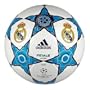 Adidas Final 12 Capitano W43138 Ballon de football aux couleurs du Real Madrid Taille 5 Blanc/Encre/Turquoise/Argent