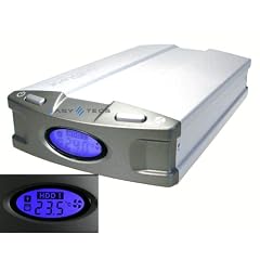 Fantec USB 2.0 Festplatte 750GB LCD Display L�fter