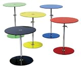 Euro Style 21190 Radinka Table Frosted/Chrome