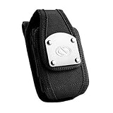 Naztech Universal Gladiator II Rugged Canvas Case for PDA's and Smart Phone Devices Apple iPhone 3g, 3gs, 4g, Blackberry 8900 9000 9530 9550 9630 9650 9650 9700 HTC Incredible Touch Pro2 Motorola Droid Palm Pre and more - Black