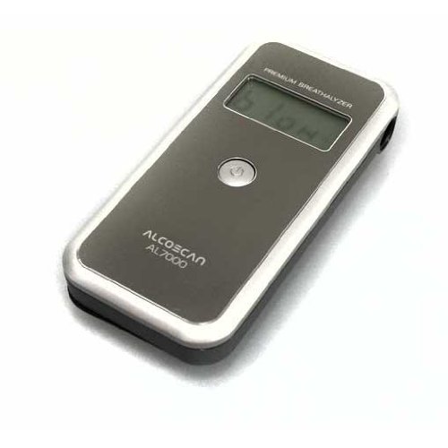Alcoscan AL7000 Breathalyzer Alcohol Breath Tester with MP3