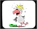Mouse Pad with drunk, alcohol, bird