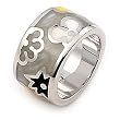 Grey Designo Band Ring