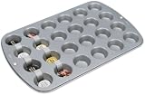 Wilton Recipe Right 24 Cup Mini Muffin Pan 41rBAMwkVcL. SL160 Wilton Recipe Right 24 Cup Mini Muffin Pan