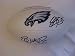 Donovan McNabb & Brian Westbrook Hand Signed Autographed Philadelphia Eagles Full Size NFL Football