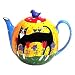 Cats in Bloom Decorative Teapot