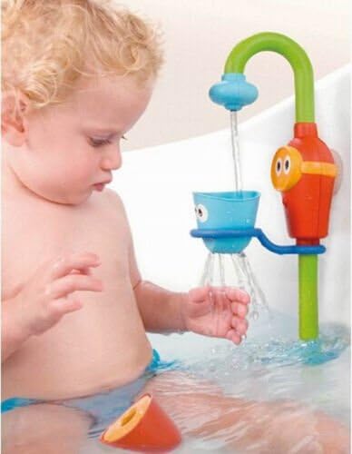 Hot Fun Toy Set Flow 'N' Fill Spout Bath Learning -LJ Cartoon Yookidoo Baby Gift