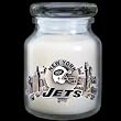 New York Jets 3 3/4" Team Candle - NFL Football Fan Shop Sports Team Merchandise