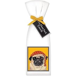 Halloween Pug Towel Set