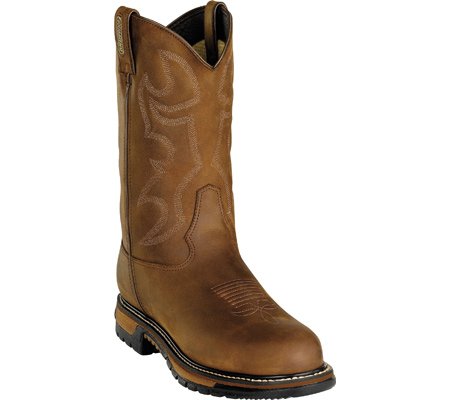 Men's Rocky Branson Waterproof Steel Toe Western Boots, AZTEC CRAZY HORSE, 8.5