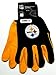 Pittsburgh Steelers NFL Licensed Black Knit Beanie and Utility Glove Set Hat Gift
