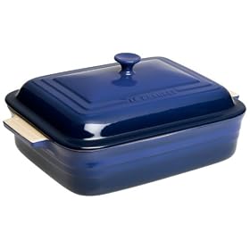 Le Creuset Enameled Stoneware Covered Rectangular Baker