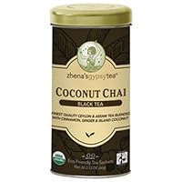 Zhena's Gypsy Tea - Coconut Chai Organic Tea, 22 bag