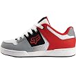 Fox Racing Quadrant Men's Shoes Fashion Footwear w/ Free B&F Heart Sticker Bundle - White/Red