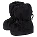 7 A.M. Enfant 212 Soft-Soled Booties, Water Repellent Insulated and Quilted, Metallic, Large