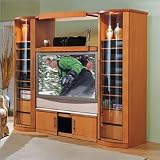 Laurier Furniture 24FAB45EB75 Prelude Projection Television Entertainment Center II