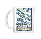 The Blue Bird for Photo Mugs