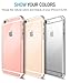 iPhone 6s Case, RainFrog® [Hybrid] Slim [Crystal Clear] Clear back panel + TPU bumper for Apple iPhone 6 (2014) / 6s (2015)