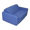 Children's Studio Chair Sleeper  Twin 38", Royal Blue