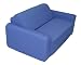 Children's Studio Chair Sleeper Twin 38", Royal Blue Children's Studio Chair Sleeper Twin 38", Royal Blue