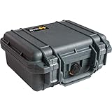 Pelican 1200 Case with Foam for Camera (Black)