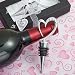 Distinctively modern heart design wine bottle stopper, 72