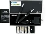 Alsino-eSmoker eGo-T 2 x Elektronische E Zigarette 1100 mAh Starterset