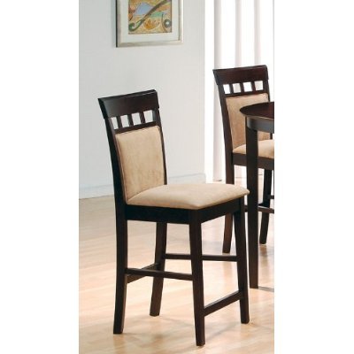 Set-of-2-24H-Counter-Height-Stools-with-Upholstered-Rich-Cappuccino-Finish