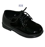 Tip Top, Black Patent Dress Oxford Shoes ~