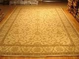 12x18 Hand Knotted Oushak Pakistan Rug - 12'0x18'0
