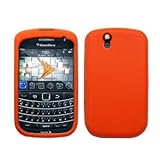 Orange Silicone Case / Skin / Cover for RIM BlackBerry Bold 9650 / Tour 963 ....