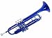 Hameln B-flat Trumpet with Blue Lacquer Finish