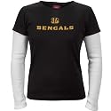 Cincinnati Bengals Women's Black Fan Shine Long Sleeve T-Shirt