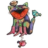 Cat's Friend Clock Michelle Allen Designs