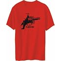 T-Shirt Mens Red " ENEMY OF THE STATE IN Tajikistan " Countries
