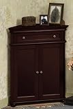 Hampton Bay 25w Corner Storage Cabinet With Two Wood Doors