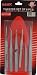 Professional-Quality 6-Piece Stainless Steel Precision Tweezer Set