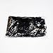 Ultimate Confetti - Black Metallic Foil Bulk Confetti Bag - (1lb) Perfect for Graduation & Upscale Events