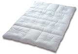 Clima Balance 57696 Premium Warm Daunenbett, 4-Kammern mit 12 Quadrat-Klimazonen, 200/220cm