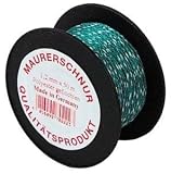 Eigenschaften bauCompany24  / LOT-MAURERSCHNUR, 50 m Rolle, 1,2 mm grün-weiß, Polypropylen