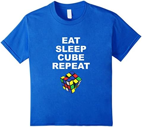Kids Rubiks Cube T Shirt | Cuber Tee | Rubiks Cube Gifts 12 Royal Blue