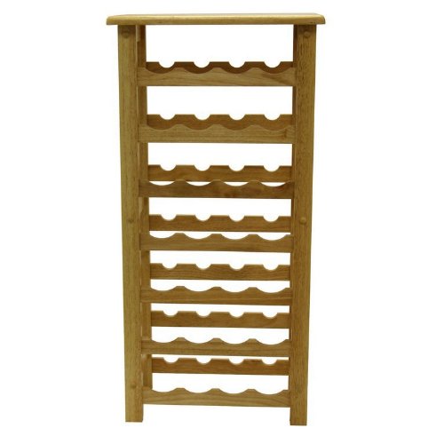 28-Bottle Wine Rack By Winsome Wood