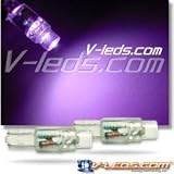2 UV BLACKLIGHT WEDGE BASE LED LIGHT BULB 74 37